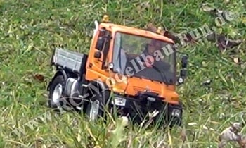 Reparatur und Umbau Dickie RC Unimog U300 Winterdienst mit Bildern und VIDEO